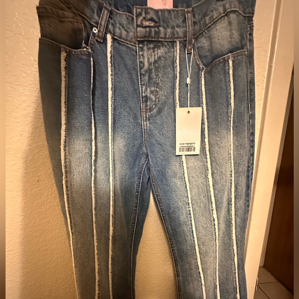 NWT- Revice Denim- A-List/ highlight jeans